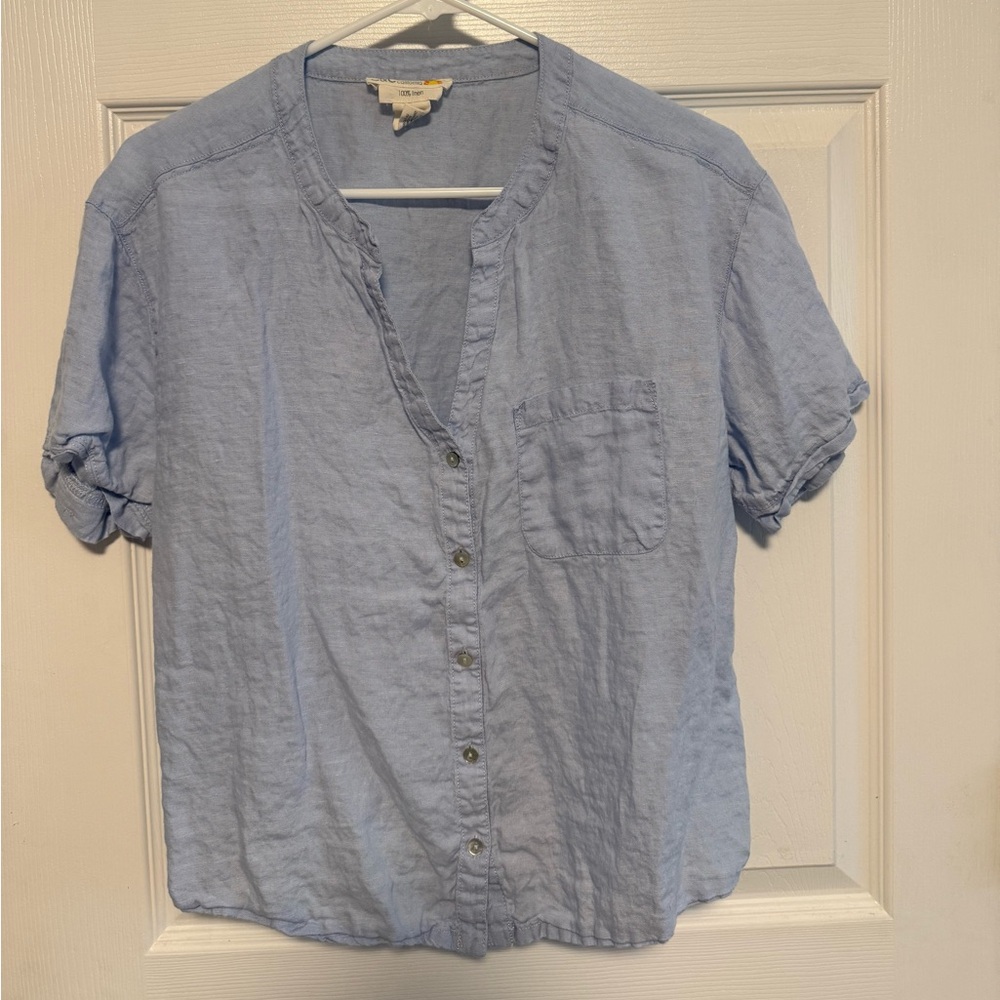 C&C California Light Blue Blouse